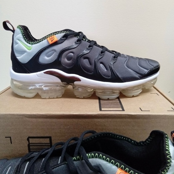 Nike Other - Nike Black and Gray Sneakers with Orange Highlights